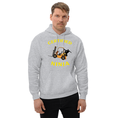 Forklift Ninja Certified Forklift Ninja GY Unisex Hoodie