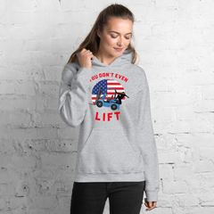 American Forklift Ninja You don't even Lift BR Unisex Hoodie