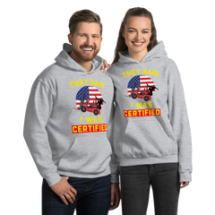 American Forklift Ninja Forklift Certified RY Unisex Hoodie