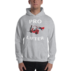 Forklift Superhero Pro Lifter RW Unisex Hoodie