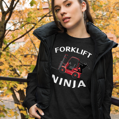 Forklift Ninja RW Unisex Long Sleeve Tee