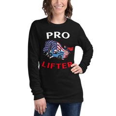 American Forklift Superhero Pro Lifter WBR Unisex Long Sleeve Tee