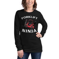 Forklift Ninja RW Unisex Long Sleeve Tee