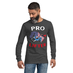 American Forklift Superhero Pro Lifter WBR Unisex Long Sleeve Tee