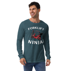 Forklift Ninja RW Unisex Long Sleeve Tee