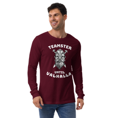 Viking Teamster Until Valhalla WW Unisex Long Sleeve Tee