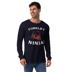 Forklift Ninja RW Unisex Long Sleeve Tee