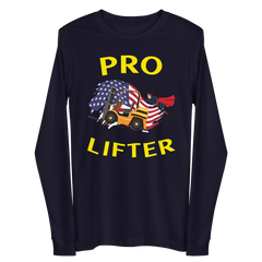 American Forklift Superhero Pro Lifter GY Unisex Long Sleeve Tee