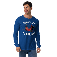 Forklift Ninja RW Unisex Long Sleeve Tee