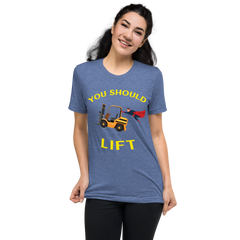 Forklift Superhero You Should Lift GY Short sleeve t-shirt