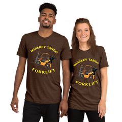 Forklift Ninja Whiskey Tango Forklift GY Short sleeve t-shirt