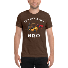 Forklift Superhero Lift Like a Pro Bro GW Short sleeve t-shirt