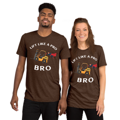 Forklift Superhero Lift Like a Pro Bro GW Short sleeve t-shirt