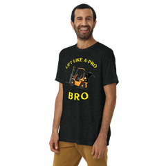 Forklift Ninja Lift Like a Pro Bro GY Short sleeve t-shirt