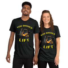 Forklift Ninja You Should Lift GY Short sleeve t-shirt