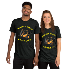 Forklift Ninja Whiskey Tango Forklift GY Short sleeve t-shirt