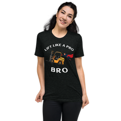 Forklift Superhero Lift Like a Pro Bro GW Short sleeve t-shirt