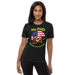 American Forklift Ninja, No PHD, Just A Forklift Certification GY Short sleeve t-shirt