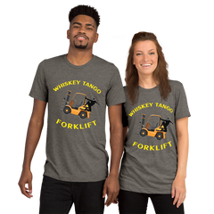 Forklift Ninja Whiskey Tango Forklift GY Short sleeve t-shirt