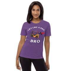 Forklift Superhero Lift Like a Pro Bro GW Short sleeve t-shirt