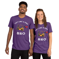 Forklift Superhero Lift Like a Pro Bro GW Short sleeve t-shirt