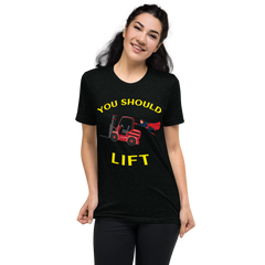 Forklift Superhero You Should Lift RY Short sleeve t-shirt