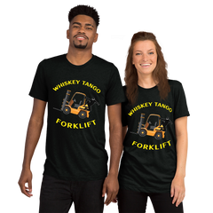 Forklift Ninja Whiskey Tango Forklift GY Short sleeve t-shirt