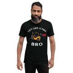 Forklift Superhero Lift Like a Pro Bro GW Short sleeve t-shirt