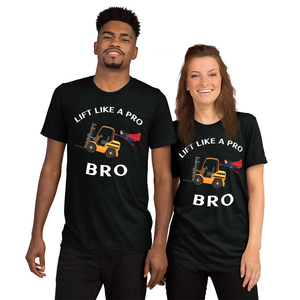 Forklift Superhero Lift Like a Pro Bro GW Short sleeve t-shirt