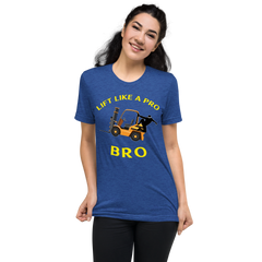 Forklift Ninja Lift Like a Pro Bro GY Short sleeve t-shirt