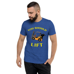 Forklift Ninja You Should Lift GY Short sleeve t-shirt