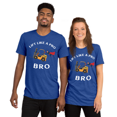 Forklift Superhero Lift Like a Pro Bro GW Short sleeve t-shirt