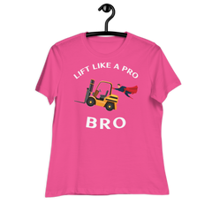 Forklift Superhero Lift Like a Pro Bro GW Women's Relaxed T-Shirt