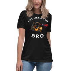 Forklift Superhero Lift Like a Pro Bro GW Women's Relaxed T-Shirt