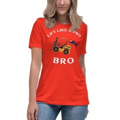 Forklift Superhero Lift Like a Pro Bro GW Women's Relaxed T-Shirt