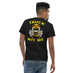 Trucker Skull Truck Wit Me NFGY Classic tee