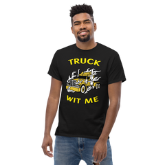 Trucker in Flames Truck Wit Me NFGY Classic tee