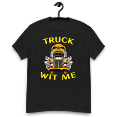 Trucker Skull Truck Wit Me NFGY Classic tee