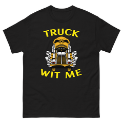 Trucker Skull Truck Wit Me NFGY Classic tee