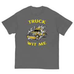 Trucker in Flames Truck Wit Me NFGY Classic tee