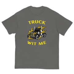 Trucker in Flames Truck Wit Me NFBlkY Classic tee