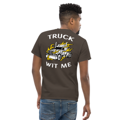 Trucker in Flames Truck Wit Me NFWW Classic tee