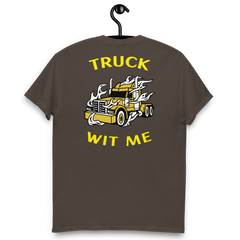 Trucker in Flames Truck Wit Me NFGY Classic tee