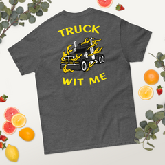 Trucker in Flames Truck Wit Me NFBlkY Classic tee