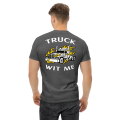 Trucker in Flames Truck Wit Me NFWW Classic tee