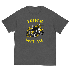 Trucker in Flames Truck Wit Me NFBlkY Classic tee