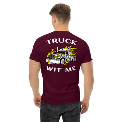 Trucker in Flames Truck Wit Me NFWW Classic tee