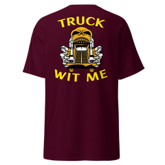 Trucker Skull Truck Wit Me NFGY Classic tee