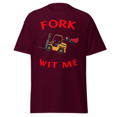 Forklift Superhero Fork Wit Me Classic tee NFGR