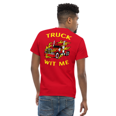 Trucker in Flames Truck Wit Me NFRY Classic tee